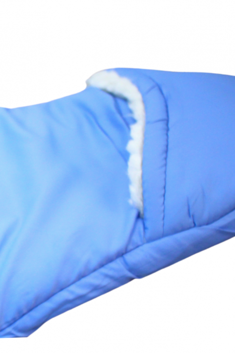 Combinezon fas, captusit cu blanita, Blue Cielo, BebePrice [7]