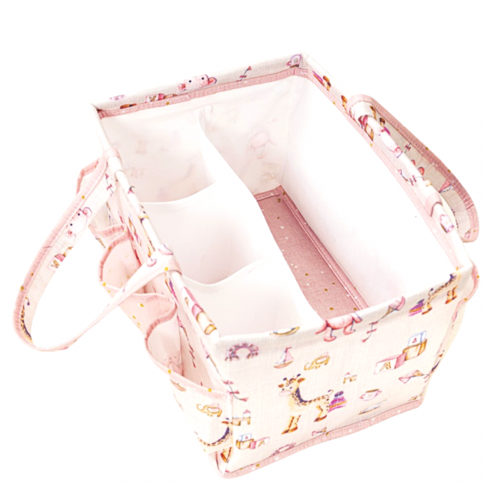 Cos organizator pentru bebelusi, Pinkie, BebePrice [3]