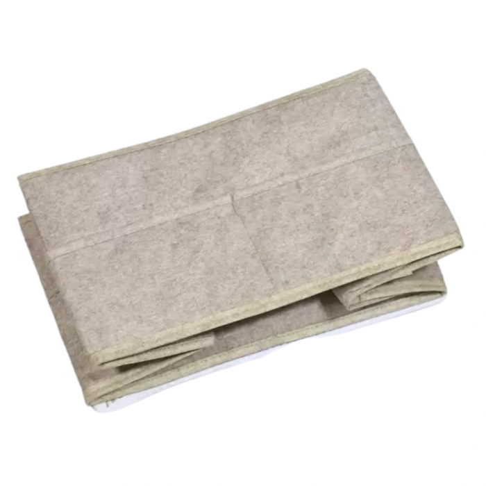 Cos organizator pentru noptiera sau comoda bebelușului, Lite Brown, BebePrice [3]