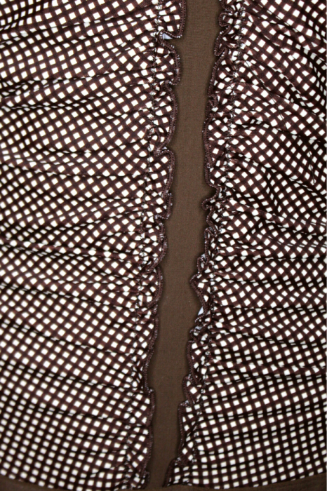 Costum de baie, intreg, Points, Brown, BebePrice [7]