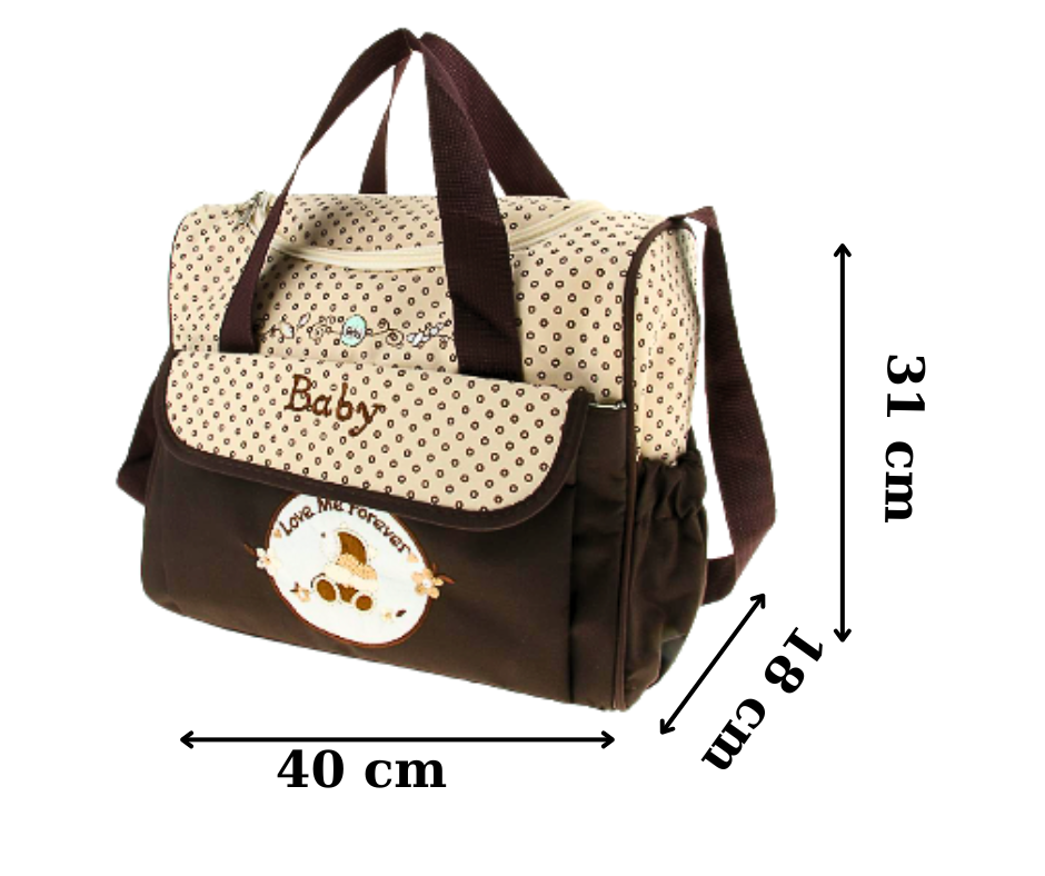 Geanta impermeabila de maternitate si calatorie, MamiGo, Coffee,BebePrice [8]