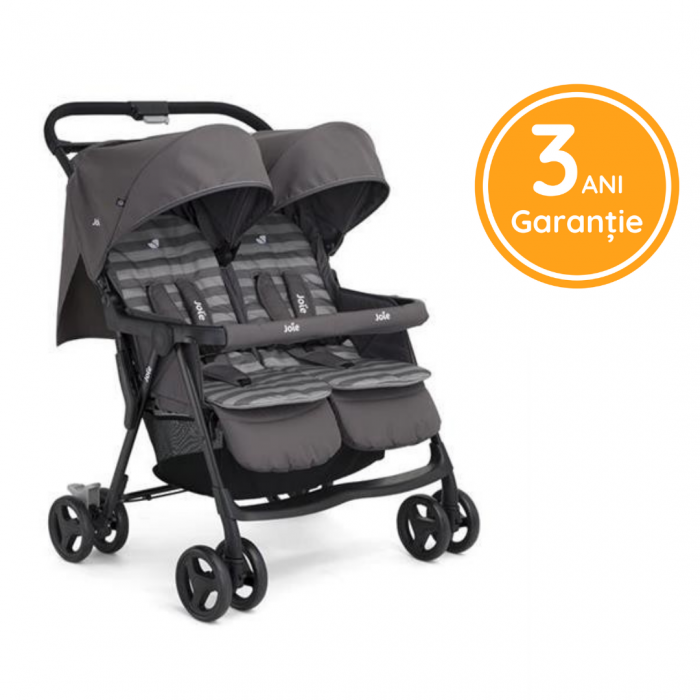 Joie - Carucior de gemeni Aire Twin Dark Pewter [6]