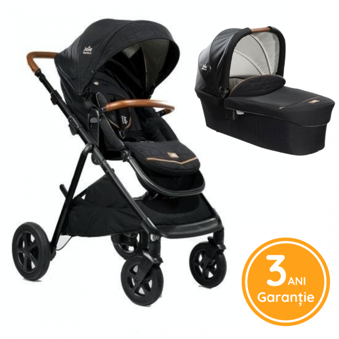 Joie - Carucior multifunctional 2 in 1, reglabil pe inaltime, Aeria Signature Eclipse [6]