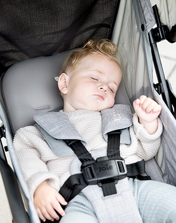 Joie - Carucior multifunctional, reglabil pe inaltime Aeria Signature, Oyster [4]