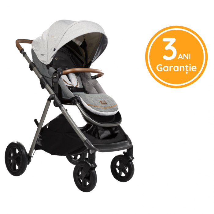 Joie - Carucior multifunctional, reglabil pe inaltime Aeria Signature, Oyster [19]