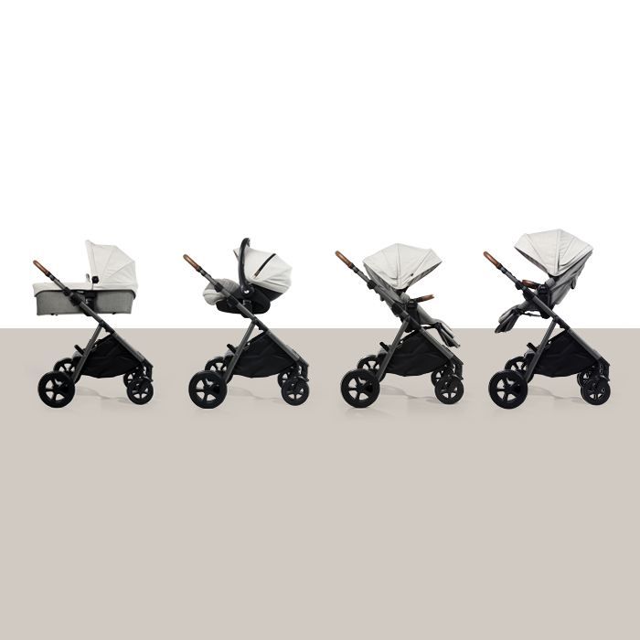 Joie - Carucior multifunctional, reglabil pe inaltime Aeria Signature, Pine [14]