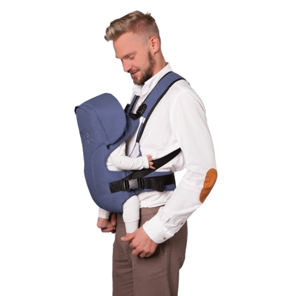 Marsupiu ergonomic, reglabil, Comfy, Lavender, BebePrice [5]