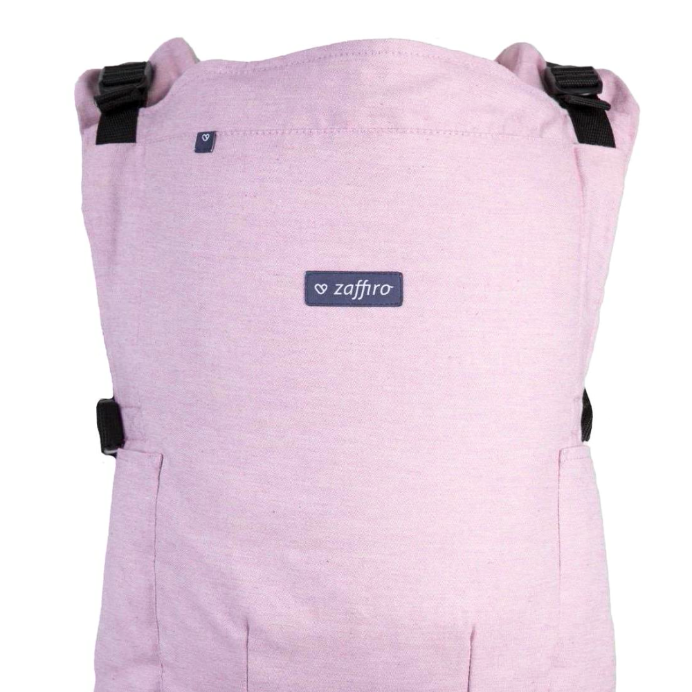 Marsupiu antialergic UltraSmart, ergonomic si reglabil, Rose Dust, BebePrice [5]