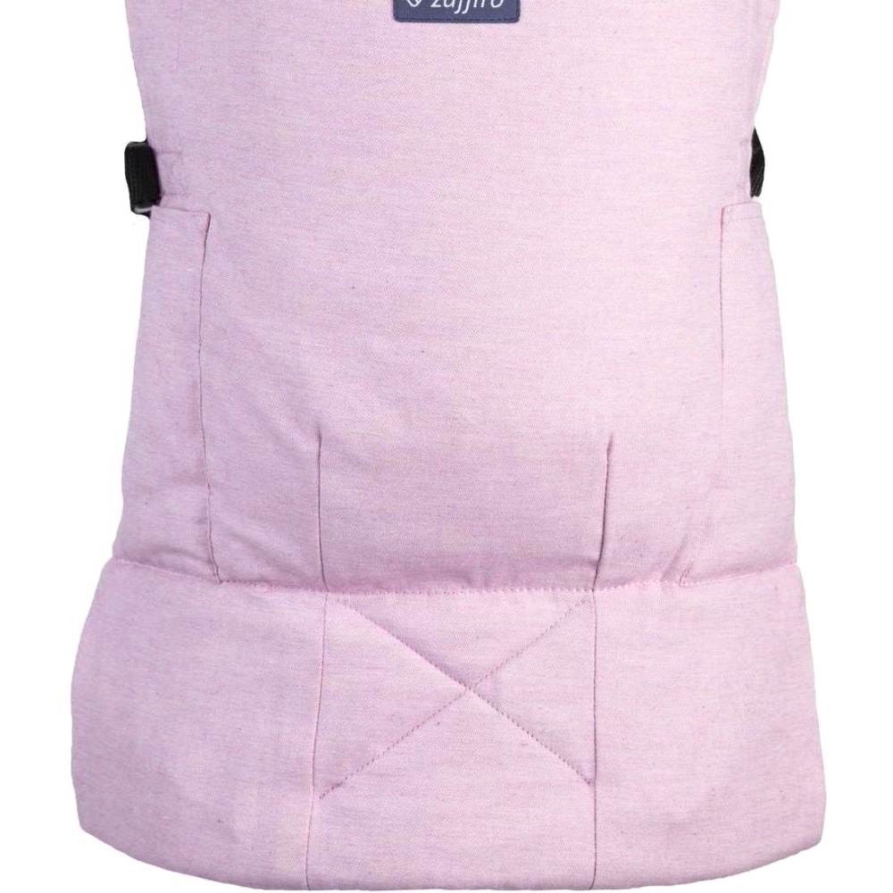 Marsupiu antialergic UltraSmart, ergonomic si reglabil, Rose Dust, BebePrice [6]