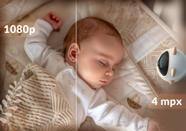 Neno Ami cameră video Wi-Fi smart pentru bebeluși cu senzori BebePrice.ro [4]