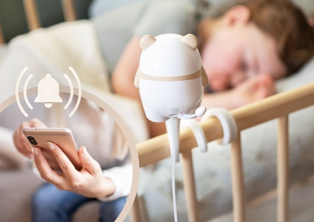 Neno Ami cameră video Wi-Fi smart pentru bebeluși cu senzori BebePrice.ro [6]