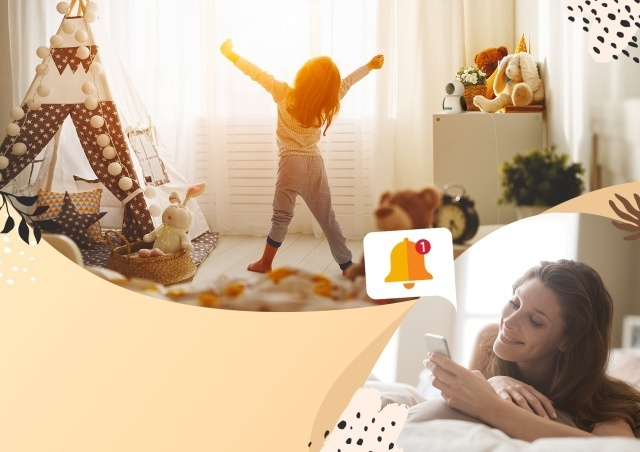 Neno Avante baby monitor Wi-Fi rotativ FHD 1080p BebePrice.ro [5]