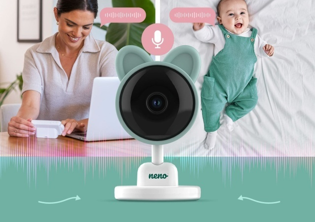 Neno Bambino baby monitor video cu receptor wireless 50-300 m BebePrice.ro [5]