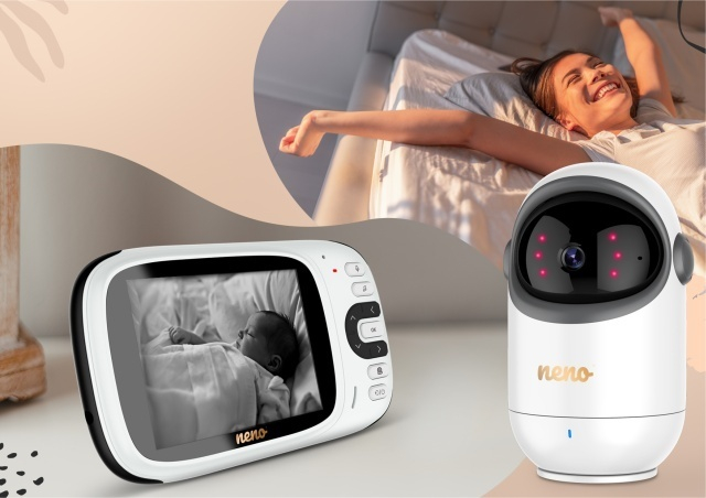 Neno Berkano baby monitor rotativ cu receptor 3,2 inch BebePrice.ro [6]