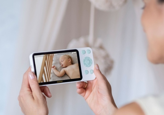 Neno Ivo baby monitor rotativ Full HD cu ecran de 5 inch BebePrice.ro [4]