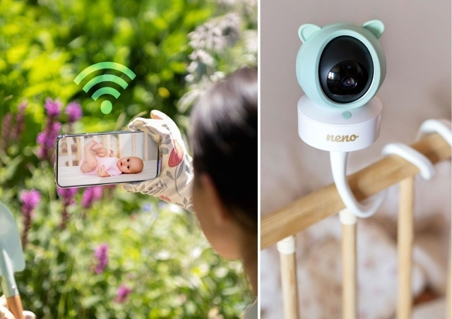 Neno Ivo baby monitor rotativ Full HD cu ecran de 5 inch BebePrice.ro [11]