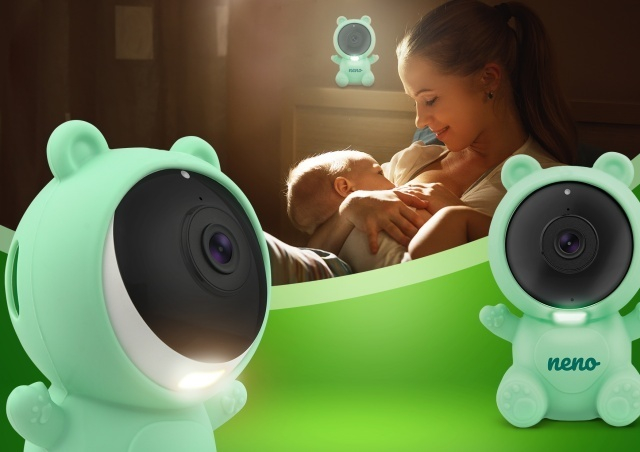Neno Lui baby monitor Wi-Fi cu suport flexibil și control din telefon BebePrice.ro [4]