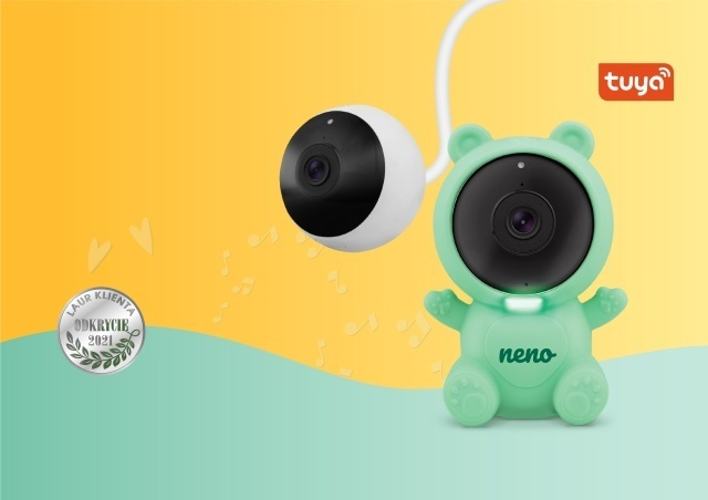 Neno Lui baby monitor Wi-Fi cu suport flexibil și control din telefon BebePrice.ro [3]