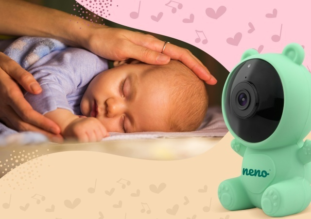Neno Lui baby monitor Wi-Fi cu suport flexibil și control din telefon BebePrice.ro [6]