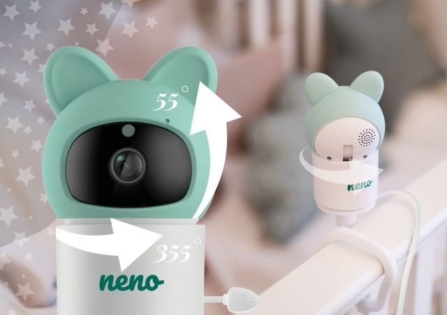 Neno Orso cameră video Wi-Fi smart cu control din aplicație BebePrice.ro [7]