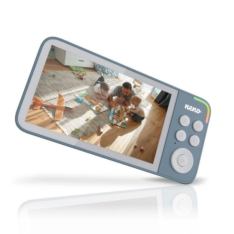Neno Vedo Blue baby monitor video cu ecran mare de 5 inch BebePrice.ro [4]