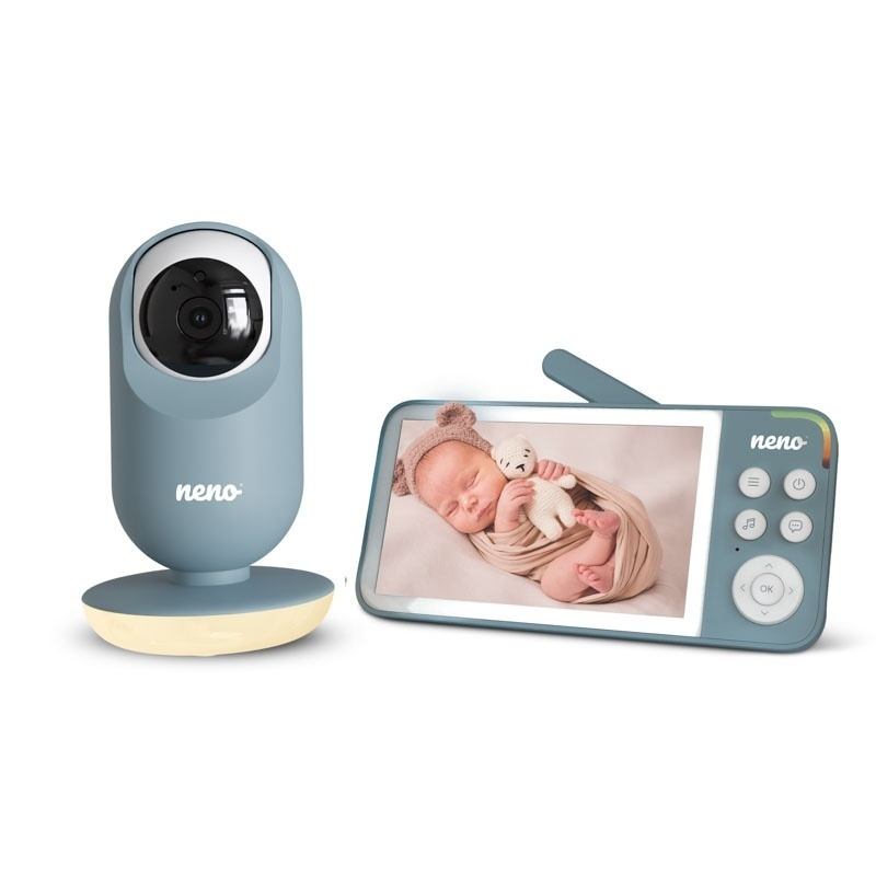 Neno Vedo Blue baby monitor video cu ecran mare de 5 inch BebePrice.ro [2]