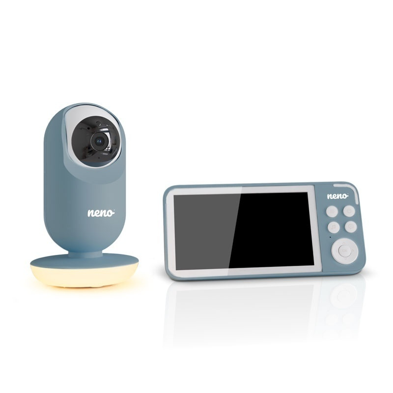 Neno Vedo Blue baby monitor video cu ecran mare de 5 inch BebePrice.ro [3]