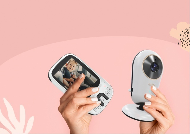 Neno Vera baby monitor cu receptor 3,2 inch și mod VOX BebePrice.ro [11]