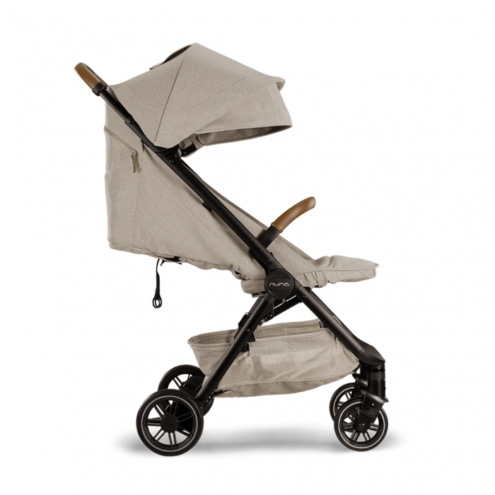 BebePrice - Nuna - Carucior ultracompact cu pliere automata TRVL hazelwood [4]