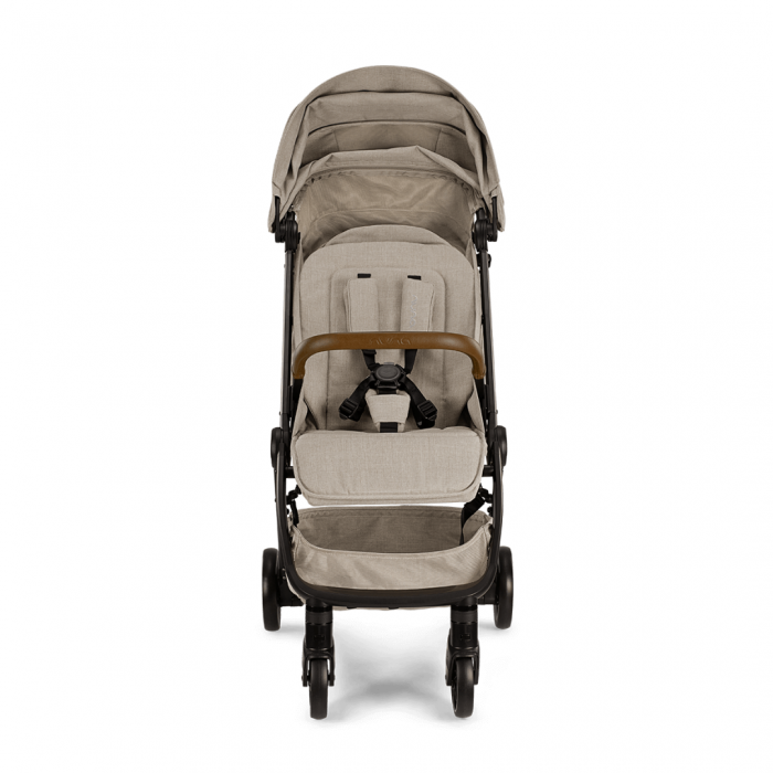 BebePrice - Nuna - Carucior ultracompact cu pliere automata TRVL hazelwood [3]