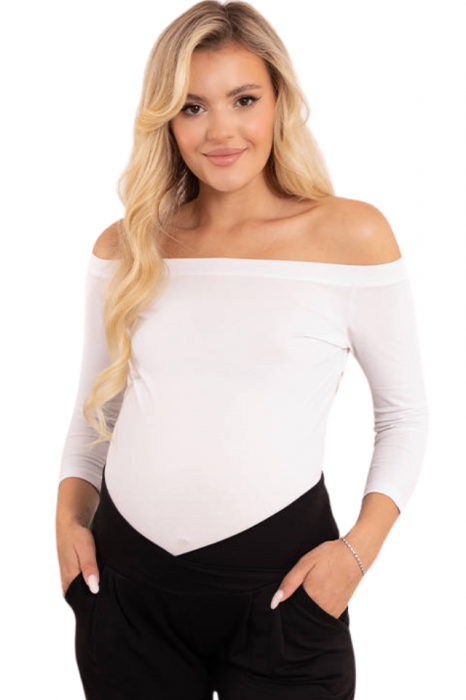 Pantaloni tip colant pentru gravide Ada Belly Confort, Black Bebeprice [5]