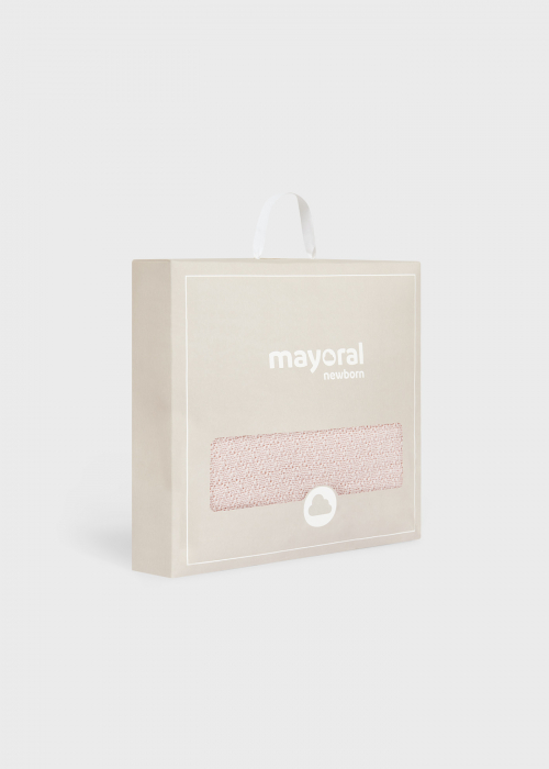 bebeprice Patura blanita Mayoral bebe Rosa Baby [3]