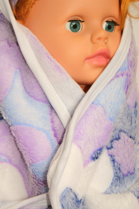 Paturica Bebe Cocolino, Florence, Purple, 75x75 cm [3]