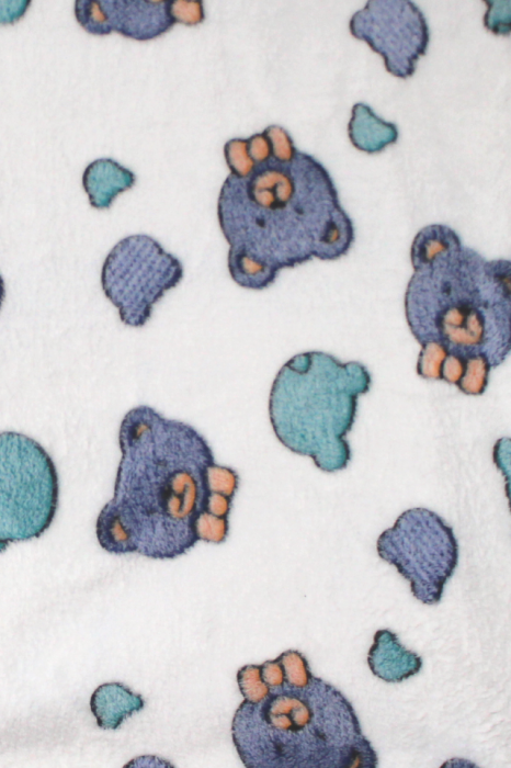 Paturica Bebe Cocolino, Blue Bears, 75x75 cm [5]
