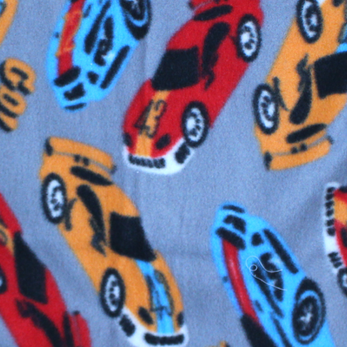 Paturica bebe polar fleece, Alena, Cars, Grey [4]