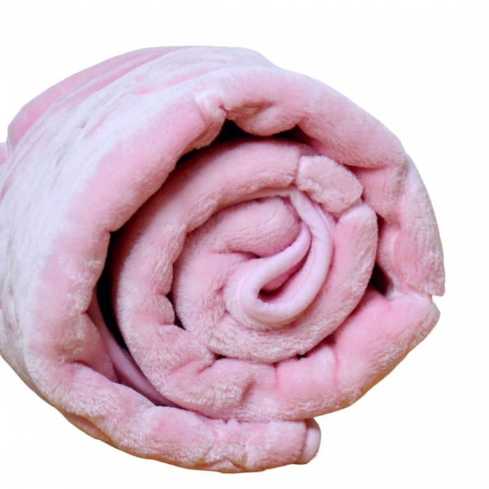 Paturica bebelusi groasa, Dusty Pink, in ambalaj de cadou [3]