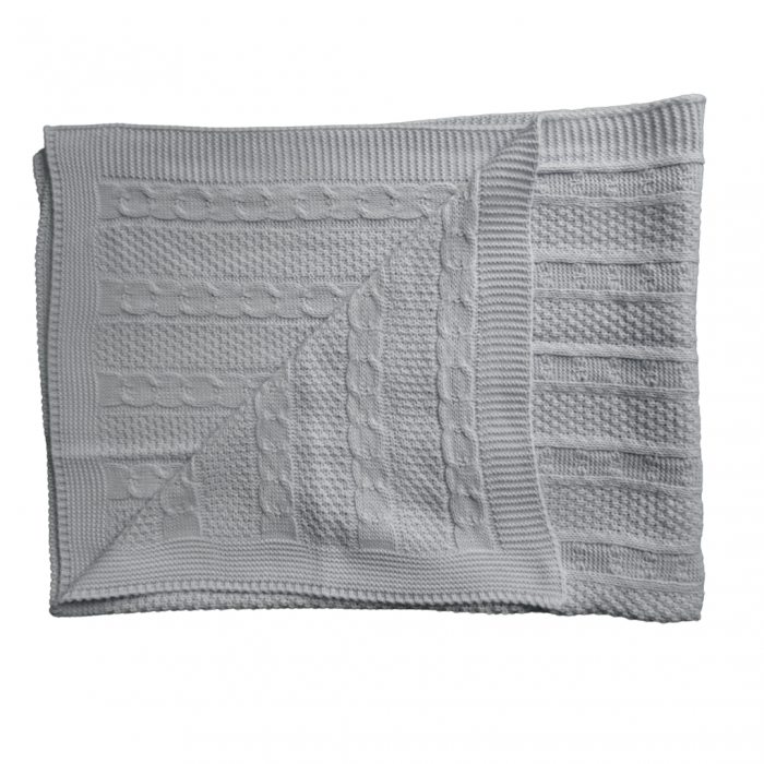 Paturica bebelusi Taffy tricotata Silk Grey [3]