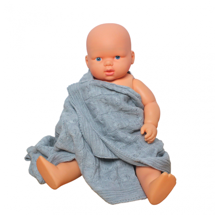 Paturica bebelusi tricotata, Bear, Grey [3]