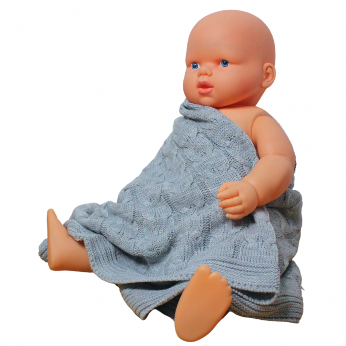 Paturica bebelusi tricotata, Bear, Grey [5]