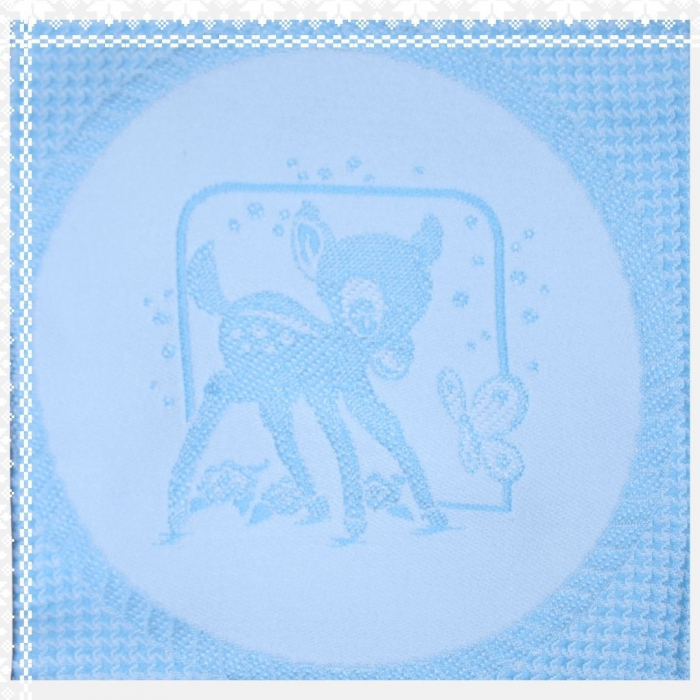Paturica bebelusi tricotata Bambi, Blue 90x85 cm [5]