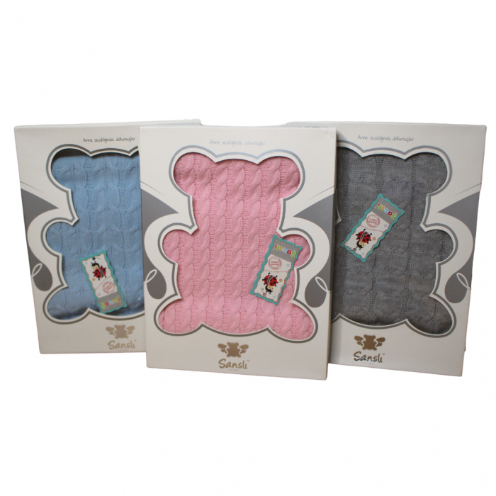 Paturica bebelusi tricotata, Bear, Grey [2]