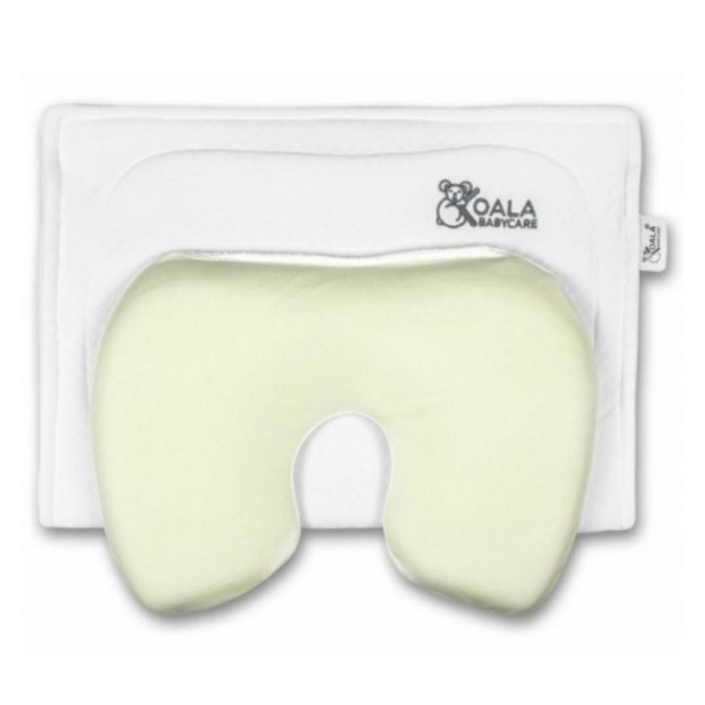 Perna de alaptare, antiplagiocefalie, 2 huse detasabile, MemoryHug. White, BebePrice [2]