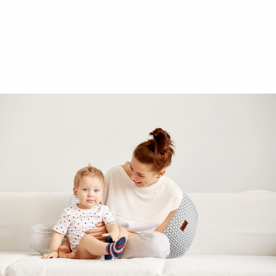 Pernă de alăptat Twin multifuncțională BebePrice.ro [6]