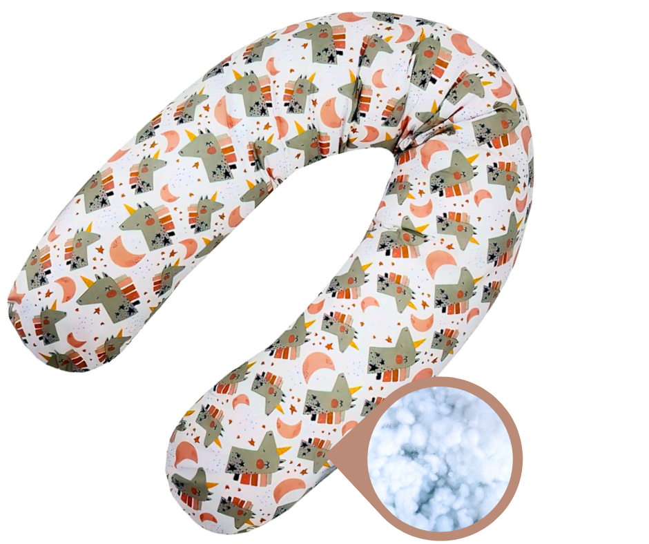 Perna pentru gravide, MamaComfort, Unicorns, BebePrice [4]