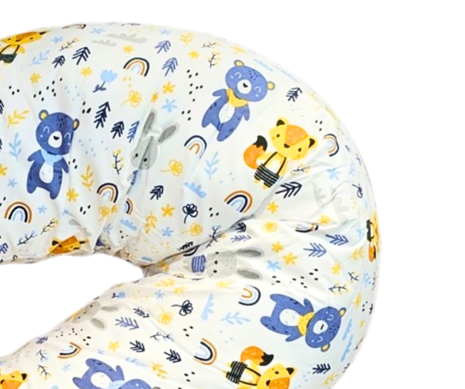 Perna pentru gravide, MamaComfort, Blue Bears, BebePrice [4]