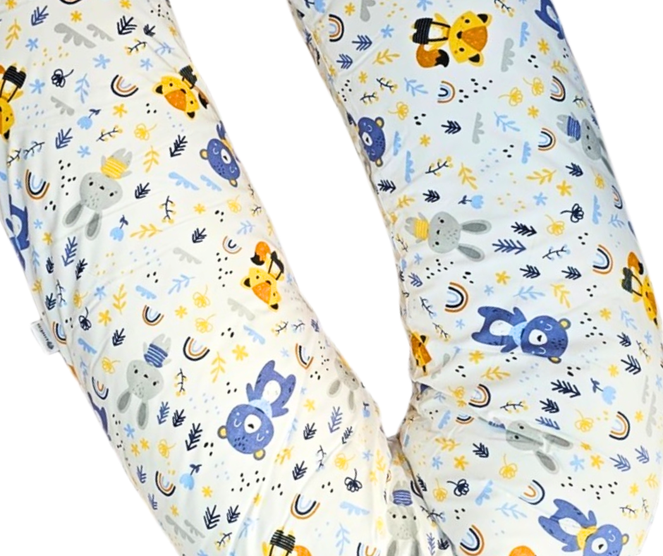 Perna pentru gravide, MamaComfort, Blue Bears, BebePrice [5]