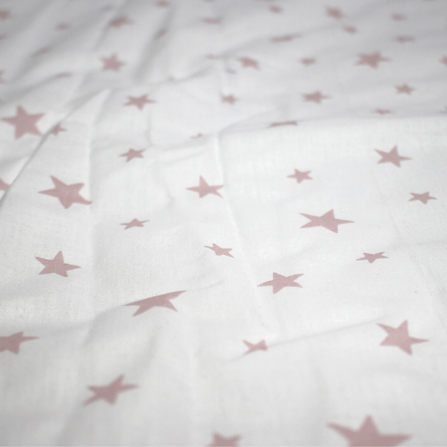 Paturica tip port bebe cu funda, doua fete, Stars, Powder Pink [5]