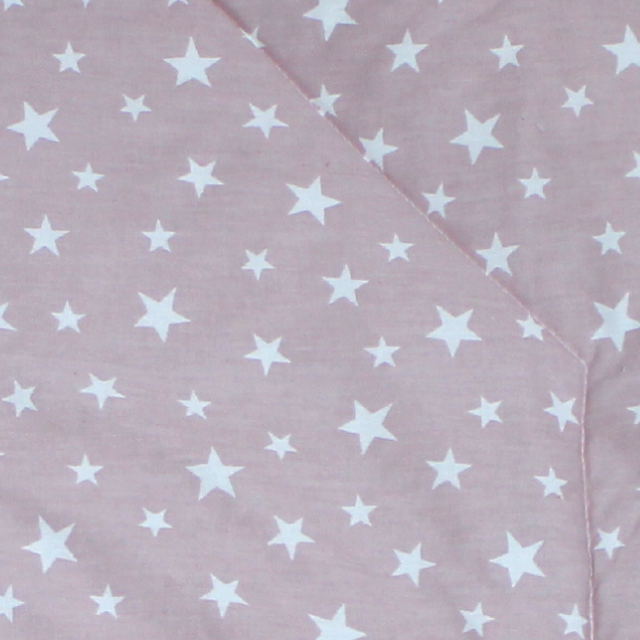 Paturica tip port bebe cu funda, doua fete, Stars, Powder Pink [6]