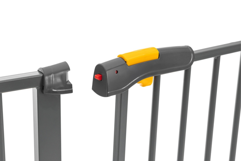 Poartă de siguranță BabyJem Antracit 75-80 cm pentru copii BebePrice.ro [5]