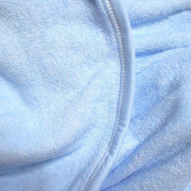 Prosop de baie cu gluga din bumbac , Funny animals, Little Mouse, Blue [3]